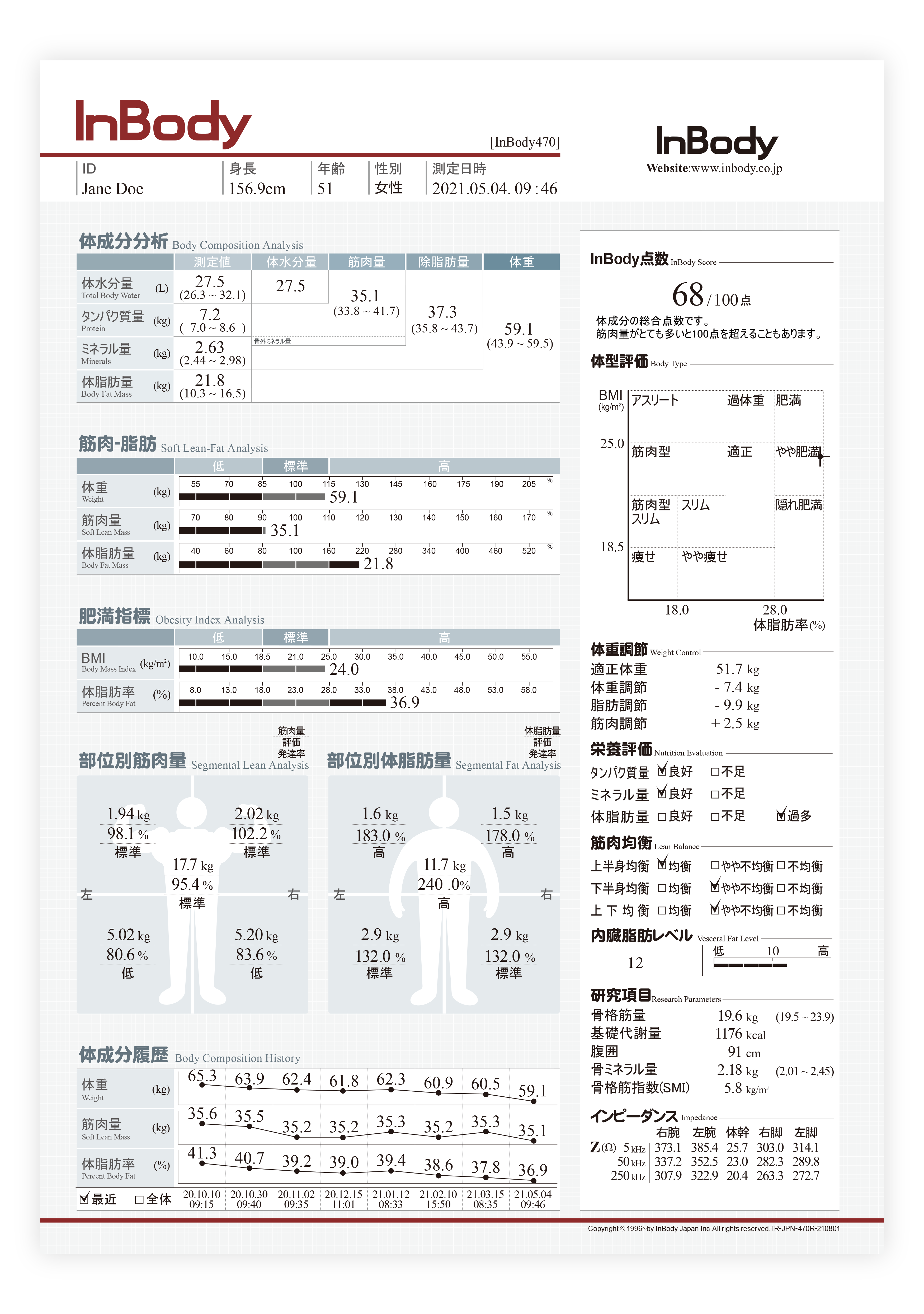 公式】InBody470_販売終了