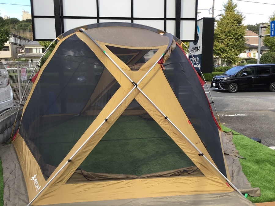 圧倒的通気性！！スノーピークのリビングメッシュエッグが入荷