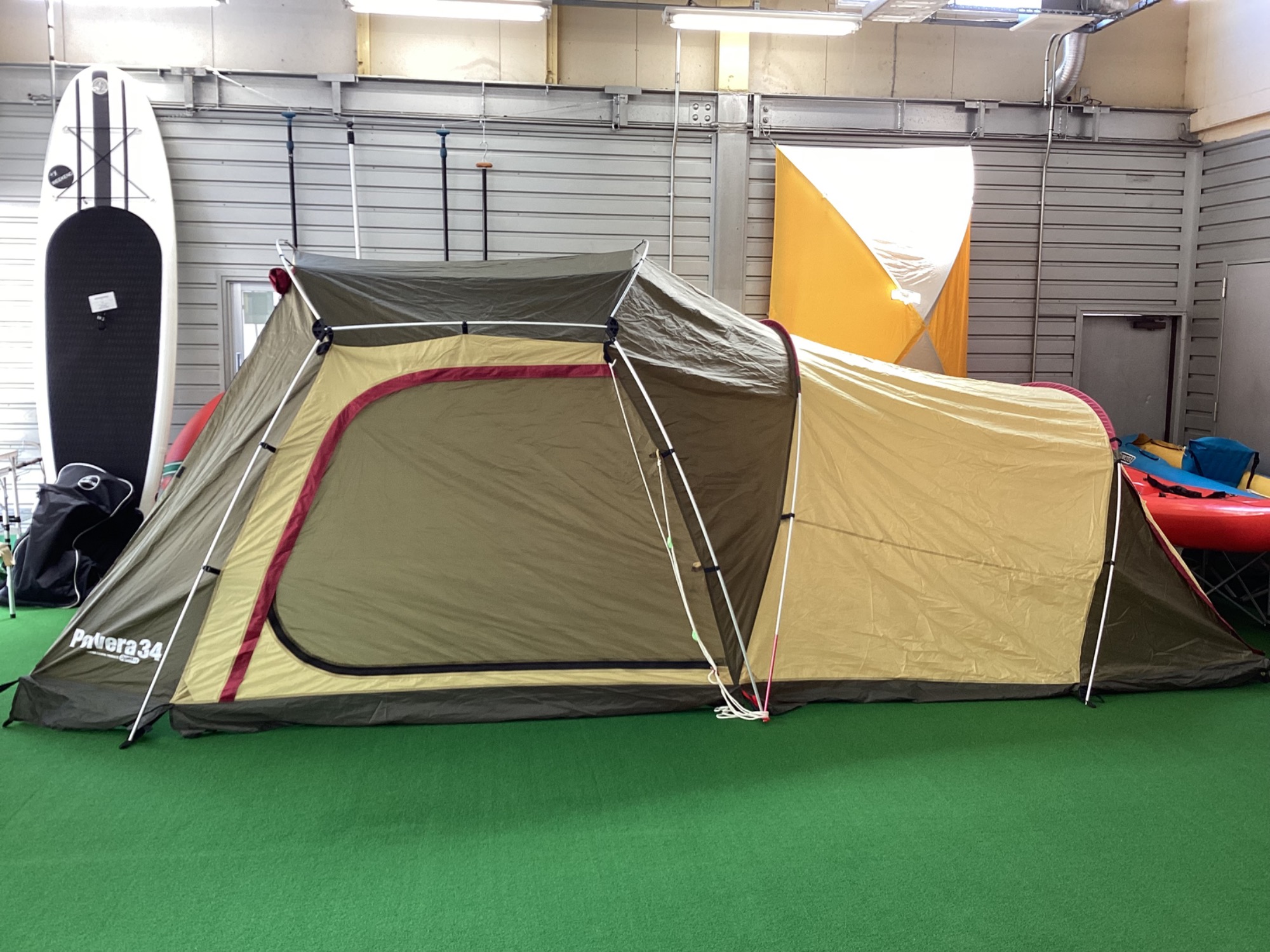 週末設営情報‼】オガワの2ルーム「ポルヴェーラ34」展示中です