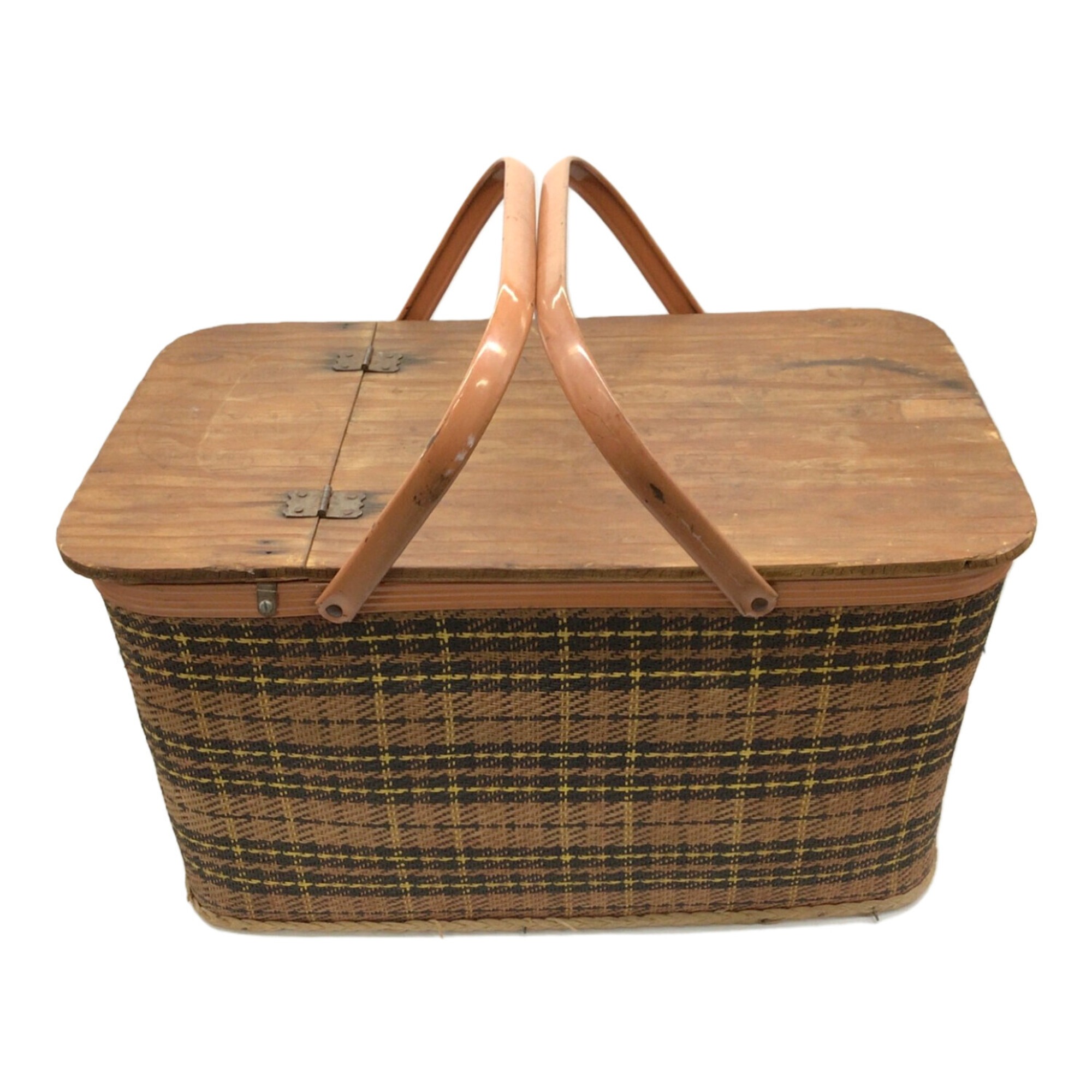 REDMON社製ヴィンテージピクニックバスケットはヴィンテージ初心者に