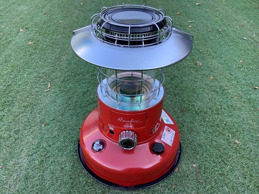 7色に輝くお洒落ストーブ「レインボーストーブ/RL-250」[2021.11.25