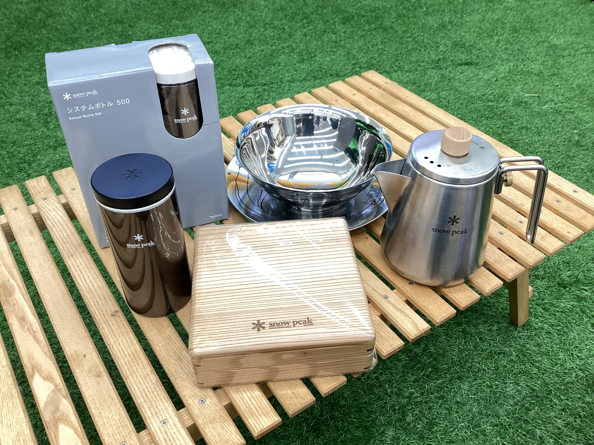 スノーピーク商品紹介！】春キャンプ、ピクニックのお供にいかがでしょ