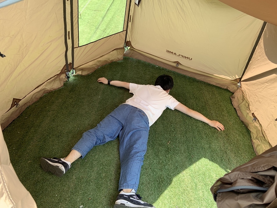 はじめてのソロキャン&タープ泊にも！REVOタープsolo&ウォールセット