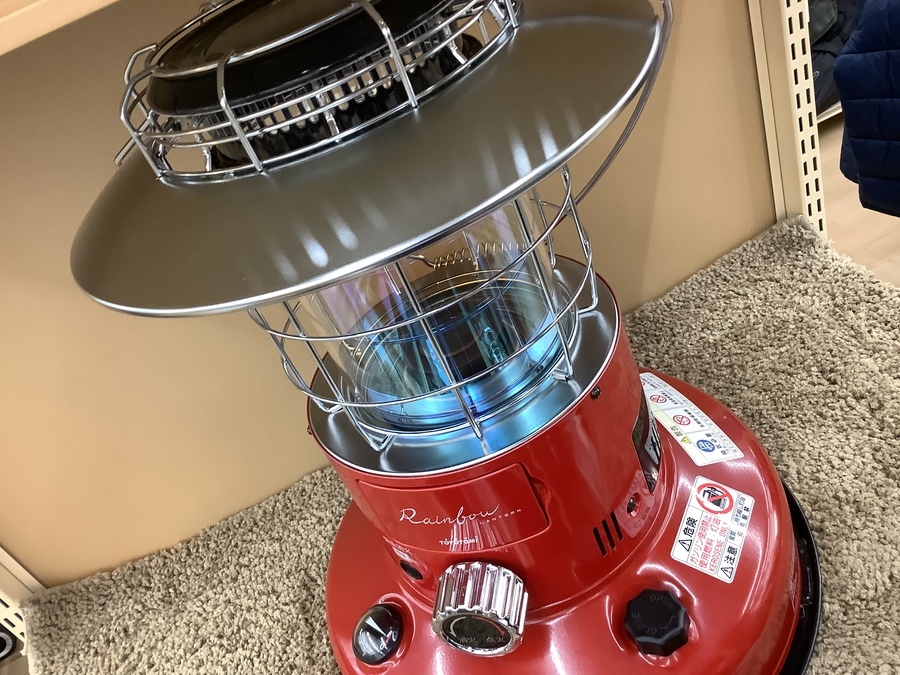 近日入荷2種！トヨトミ「レインボーストーブ(RL-250)」アラジン「石油