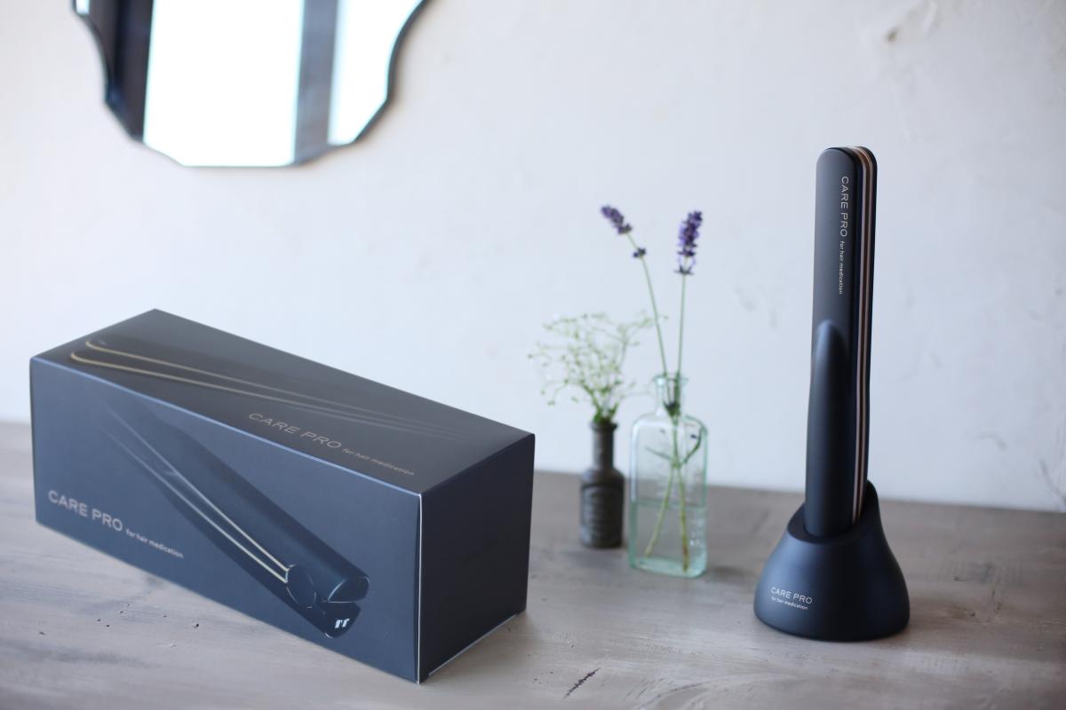 c*i様 CARE PRO ヘアメディケーションアイロン ブラック CAREPRO