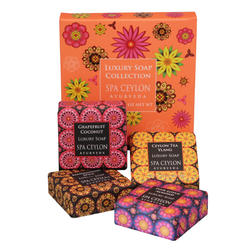 ラグジュアリー ソープ コレクション2 50g × 4 / スパセイロン