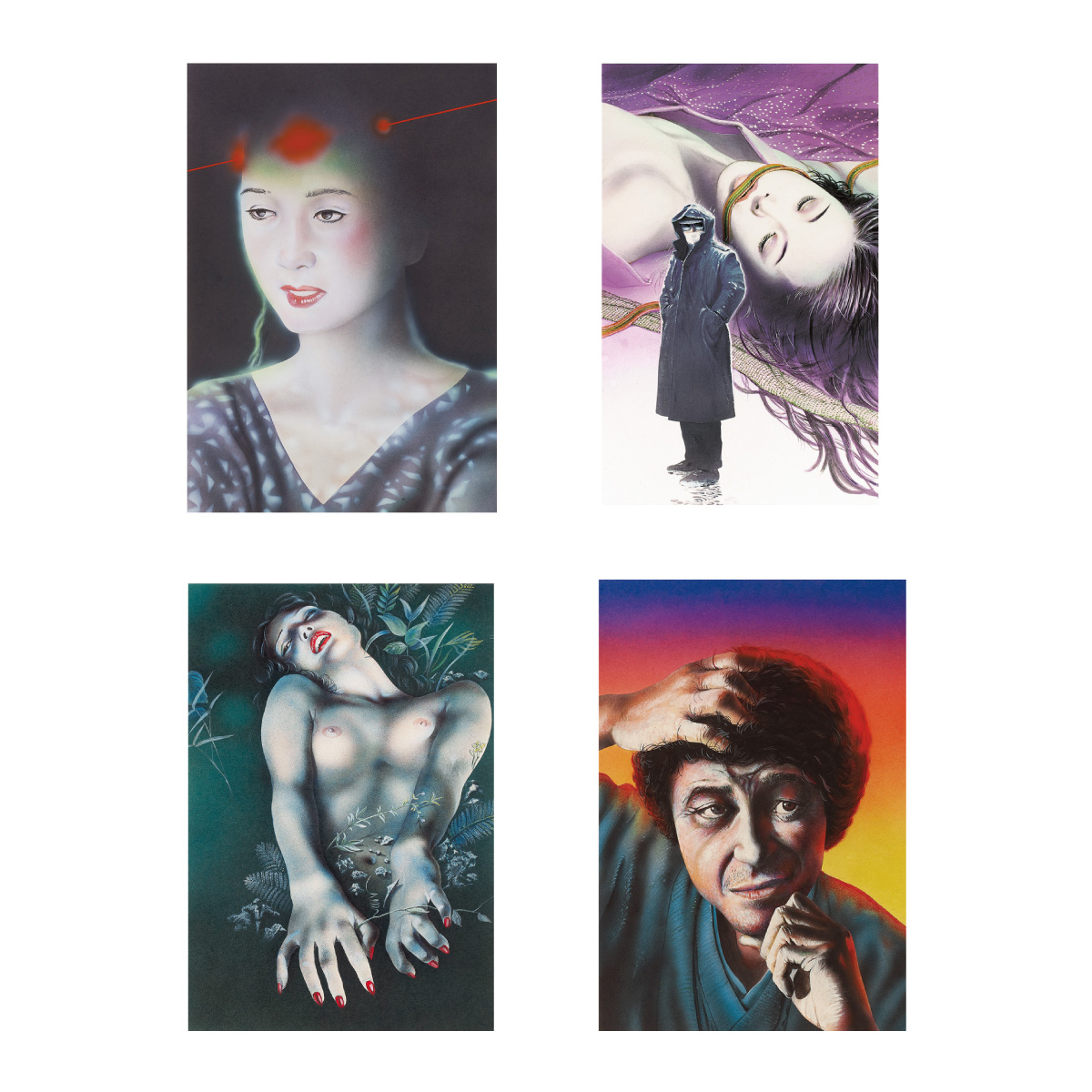 Span Art Gallery / 杉本一文 「横溝正史 文庫カバー絵」 ジクレー