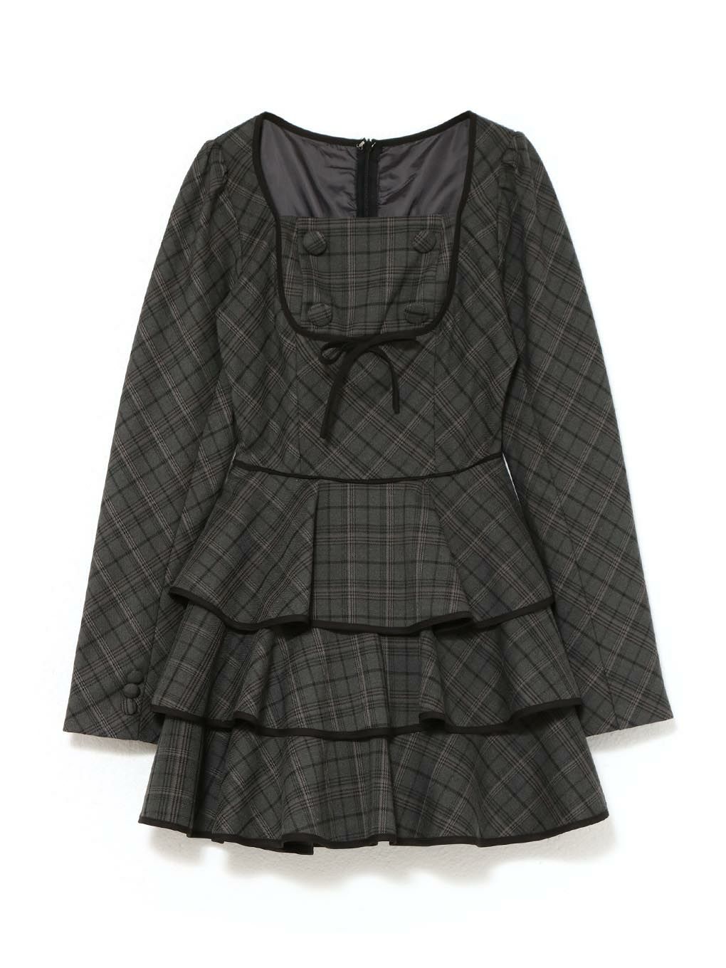 BUBBLES】ガーリーティアードワンピース | sparkling mall online store