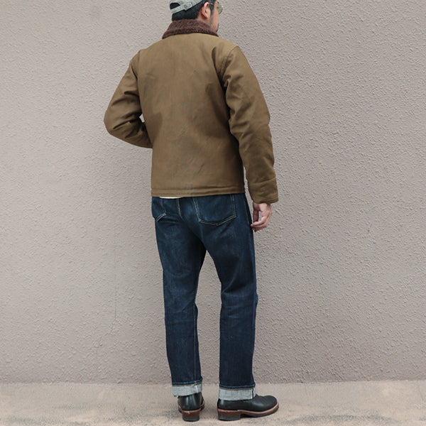 TYPE N-1 PLAIN MODEL / JUNGLE CLOTH PARAFFIN COATING / DARK KHAKI