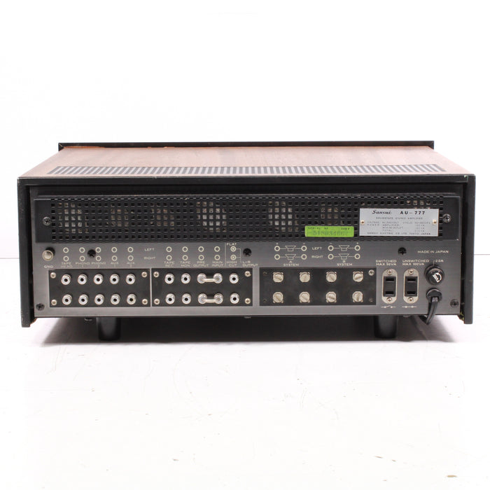 Sansui AU-777 Vintage Integrated Amplifier – For Parts or