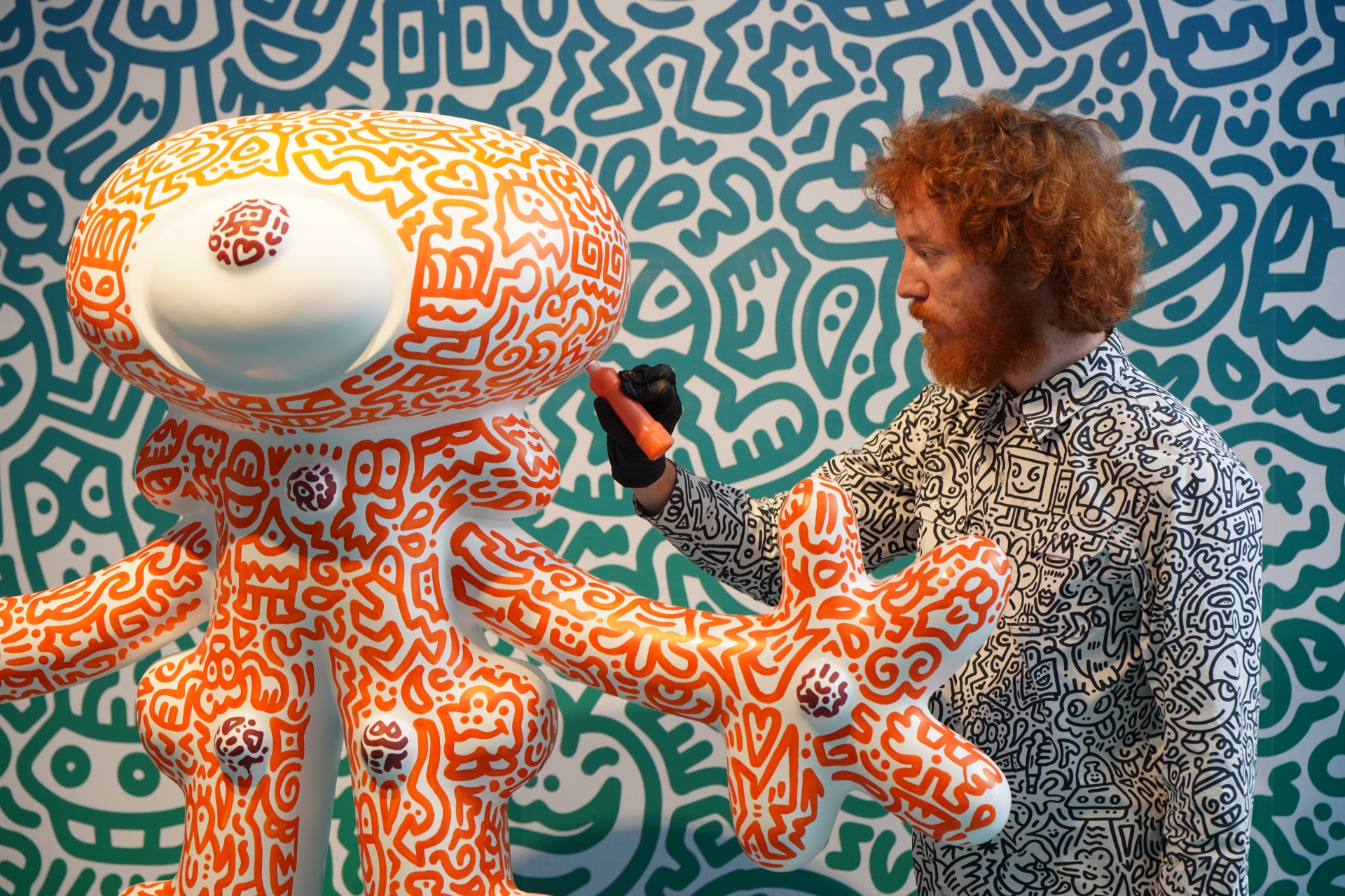 Don't Miss Mr Doodle in Space, Showing at Pearl Lam Galleries