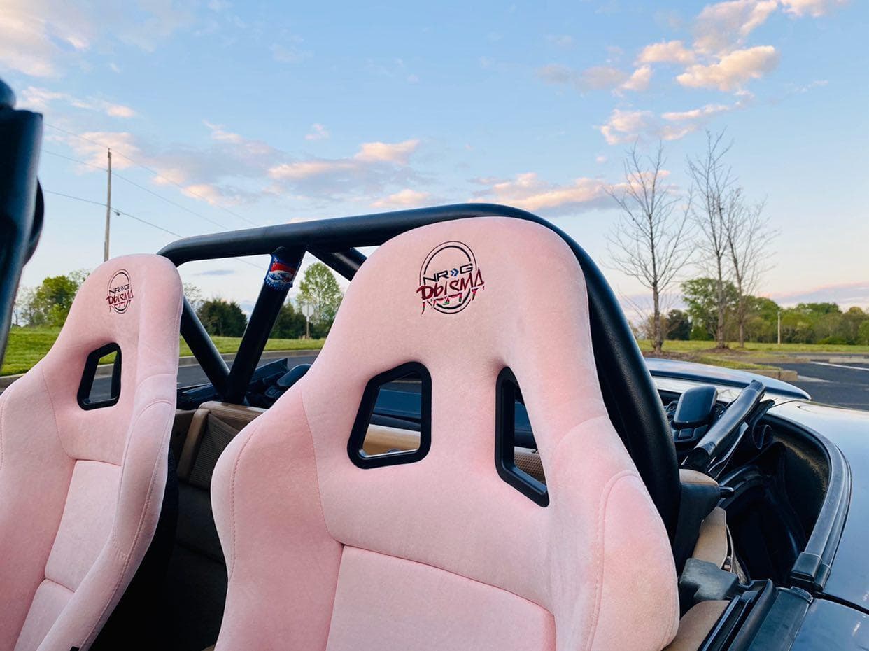 Pink Wave Door Card Vinyl Design – Spinnywhoosh Graphics