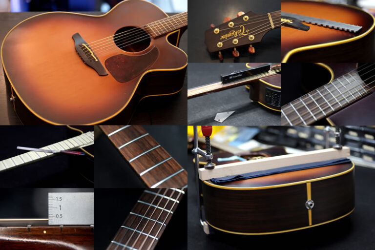 Takamine NPT-012BS - フレットすり合わせ