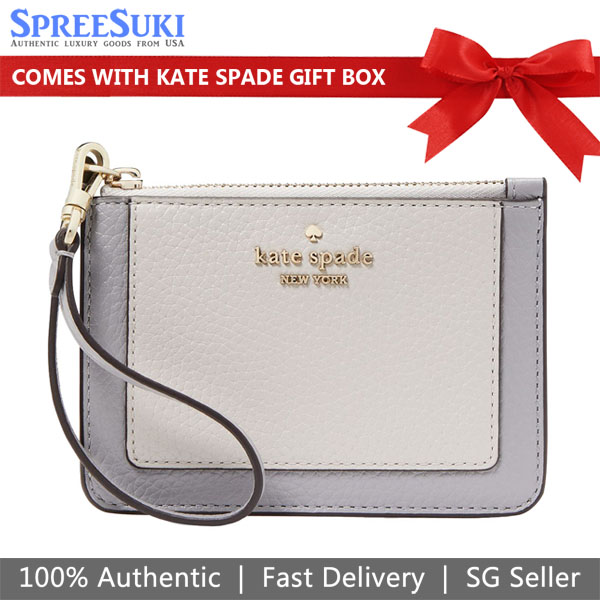 SpreeSuki - Kate Spade Lena Colorblock Small Card Holder Wristlet