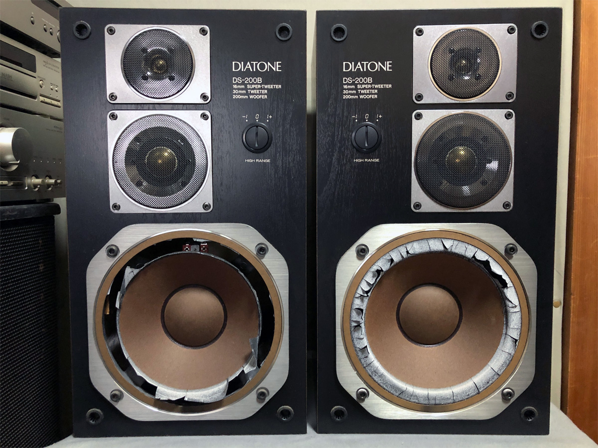 DIATONE DS-200B、謎モデルのレストア01 | イイ音聞いてる？