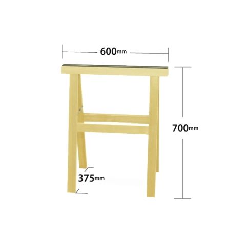 送料無料≪木脚≫【ウッドスタンド/テーブルタイプ/600-700/2脚1セット