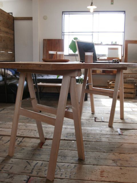 送料無料≪木脚≫【ウッドスタンド/ハイタイプ/750-800/2脚1セット