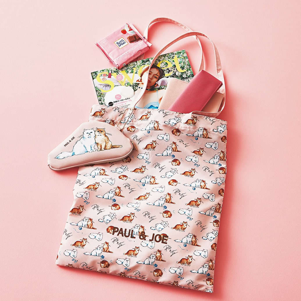 ポール & ジョー ボーテの付録】猫ちゃんが可愛い♡ トートバッグ