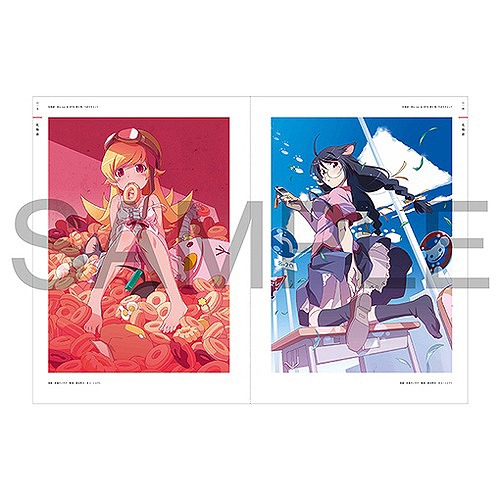 物語シリーズ 10th Illustration Works 画集 物語シリーズ 10th Anniversary ILLUSTRATION WORKS』を買って｜Chiki