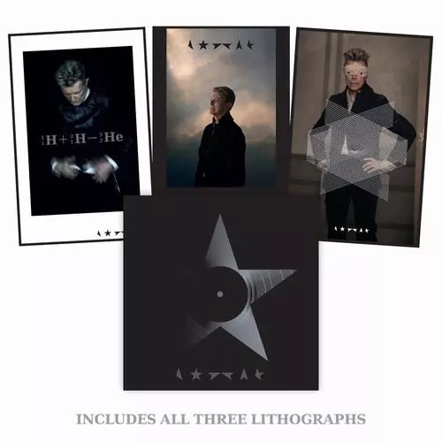 ☆ BLACK STAR (LIMITED CLEAR VINYL LP+ALL 3 LITHOGRAPHS BUNDLE