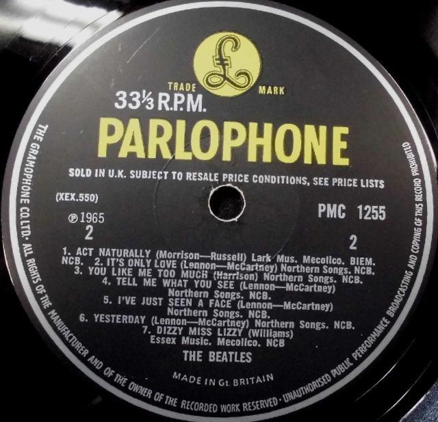 中古】4/12(水) ≪The Beatles≫ 定番のUKオリジナル盤～コレクター