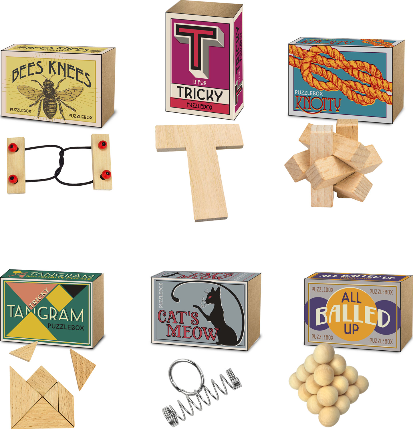 Original Puzzle Box (assorted matchbox puzzles) - The Toy Box Hanover
