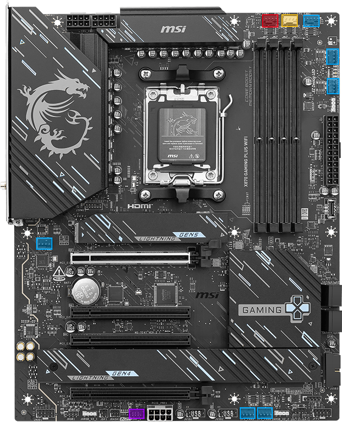 X870 GAMING PLUS | Gaming Motherboards｜Best Motherboard for AI PC