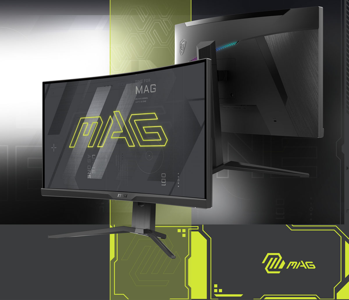 MSI MAG 275CQRF-QD 27 Inch WQHD Curved Gaming Monitor - 1000R