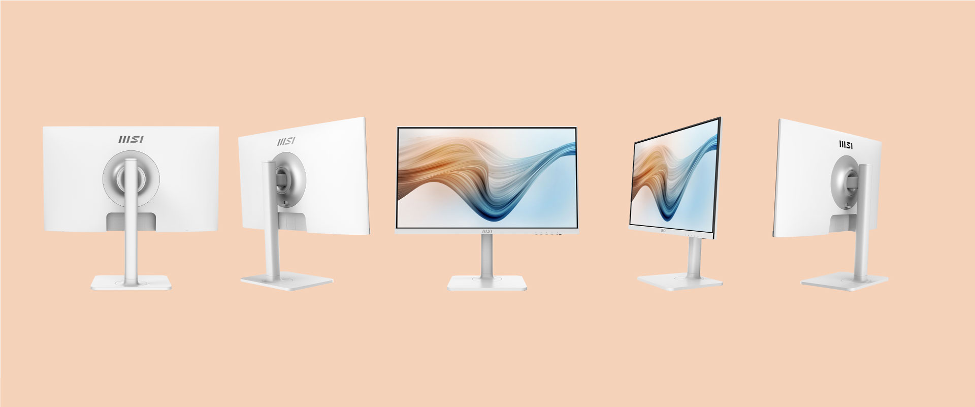 MSI ビジネスモニター Modern MD241P / PW