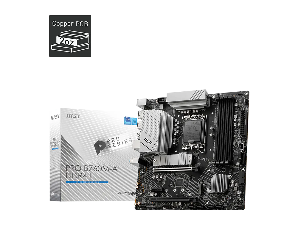 PRO B760M-A DDR4 II