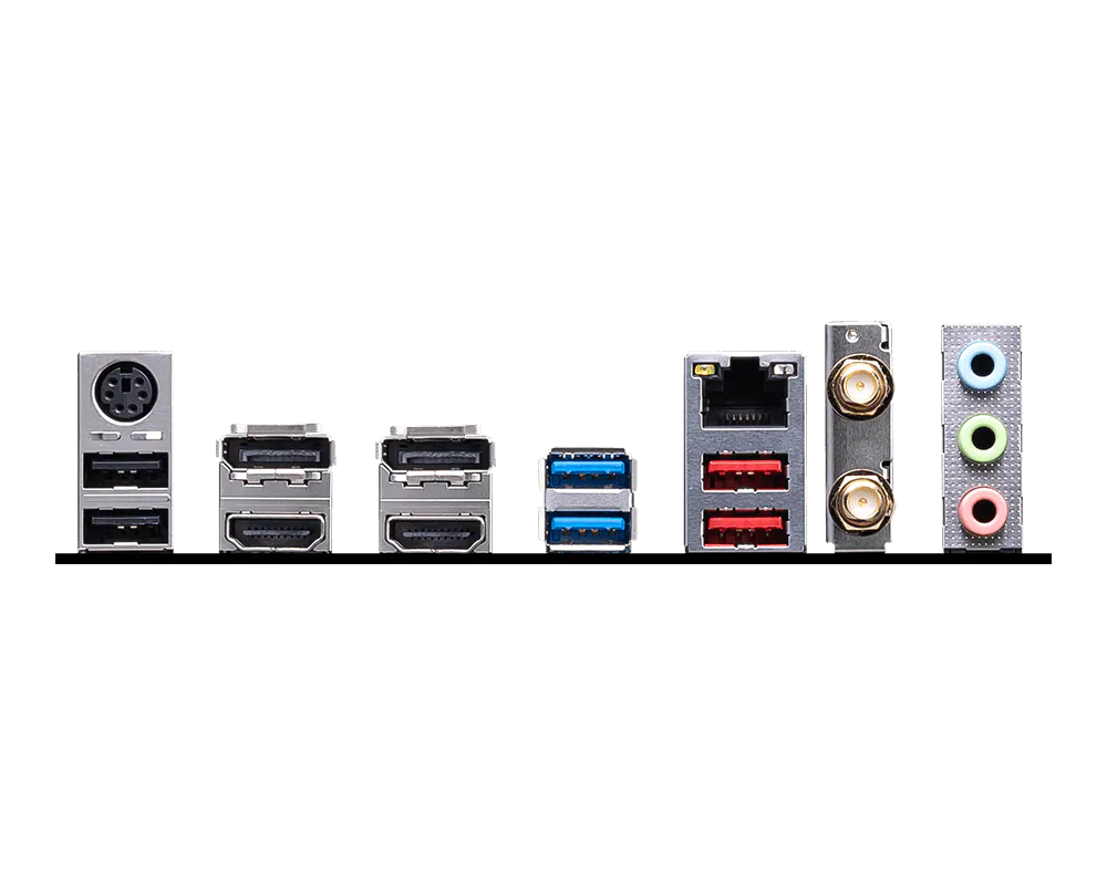 MSI B760M GAMING PLUS WIFI - Intel 14th/13th/12th Gen -12 Phases