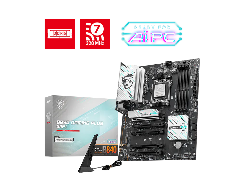B840 GAMING PLUS WIFI | Gaming Motherboards｜Best Motherboard for