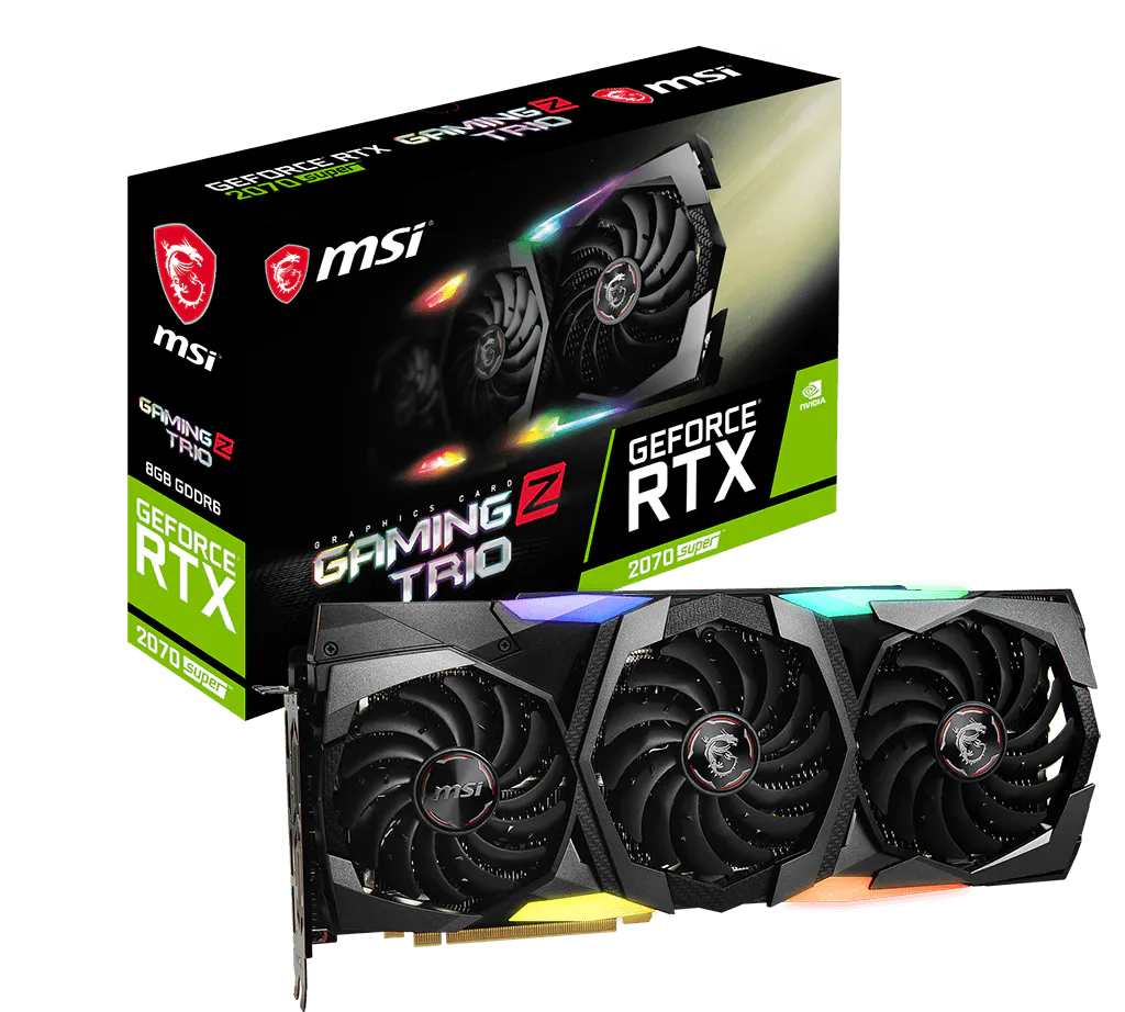 GeForce 2070 SUPER GAMING Z TRIO