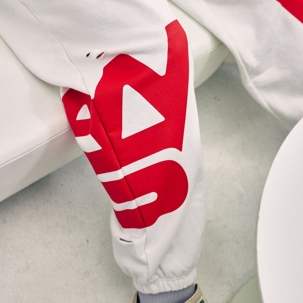 商品詳細ページ | Vaundy ONLINE STORE | VAWS Logo Sweat Pants [White]