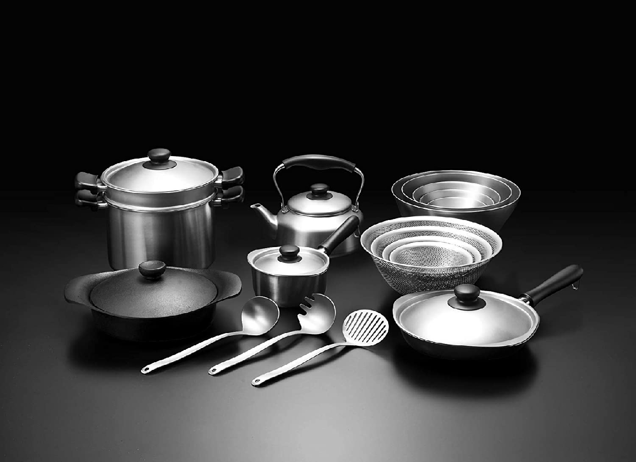 柳宗理(SORI YANAGI) ステンレス・アルミ三層鋼 片手鍋18cm IH対応