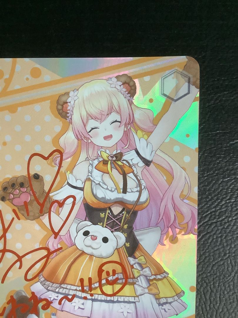 オレンジ担当 桃鈴ねね(サイン入り) SP HOL/W91-T112SP 1枚の通販 遊