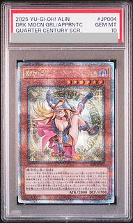PSA10】 魔術師の弟子 ブラック・マジシャン・ガール 25th PSA10】魔術