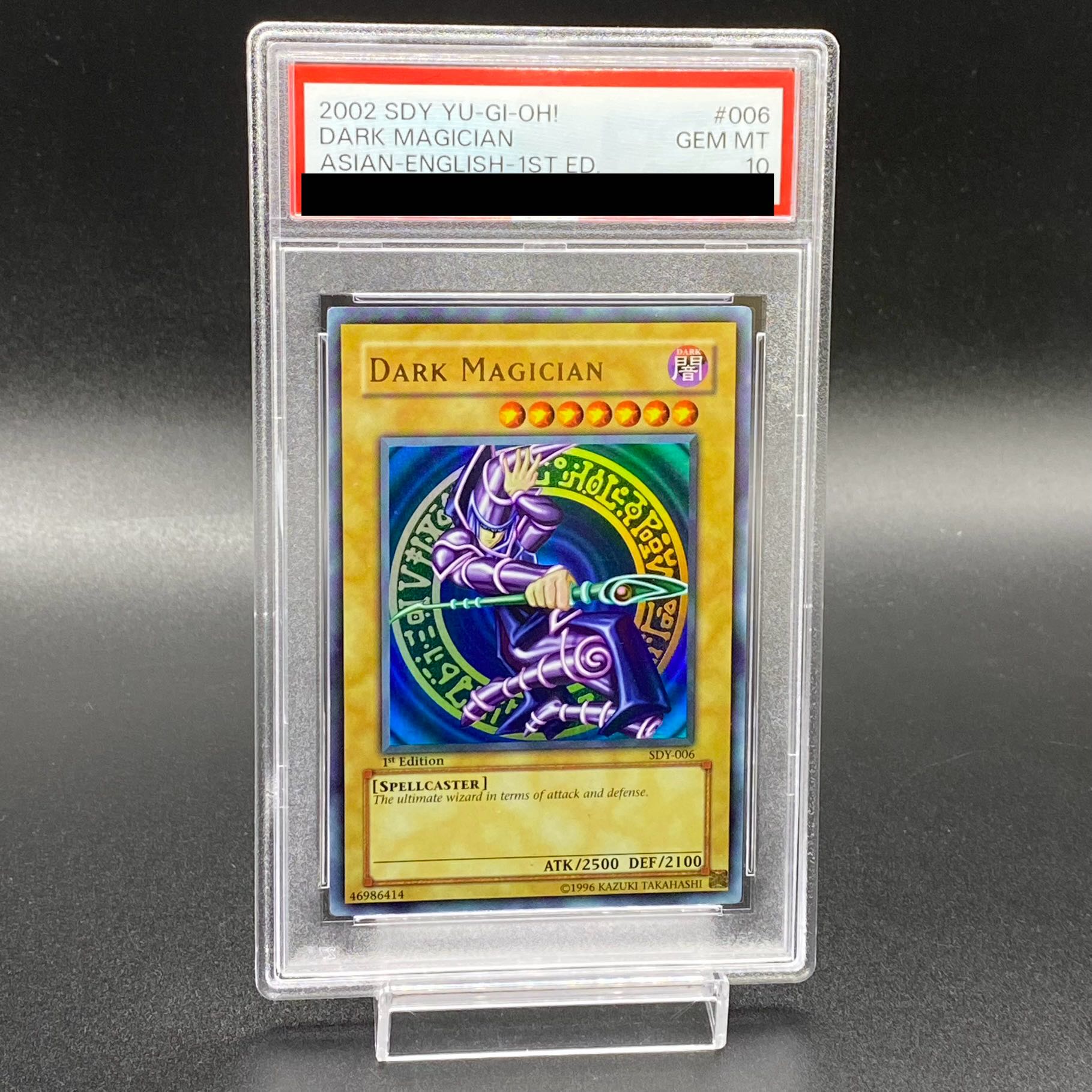 PSA10】ブラック・マジシャン 1st 旧アジア版 SDY-006 1枚の通販 土日