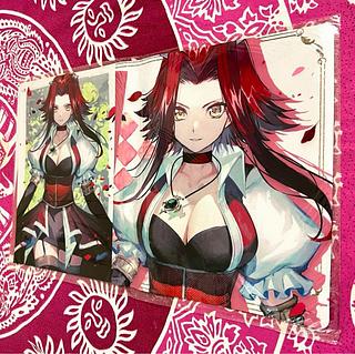 超貴重】遊戯王 十六夜アキ 竹茶塗家 プレイマット 超貴重】遊戯王 十