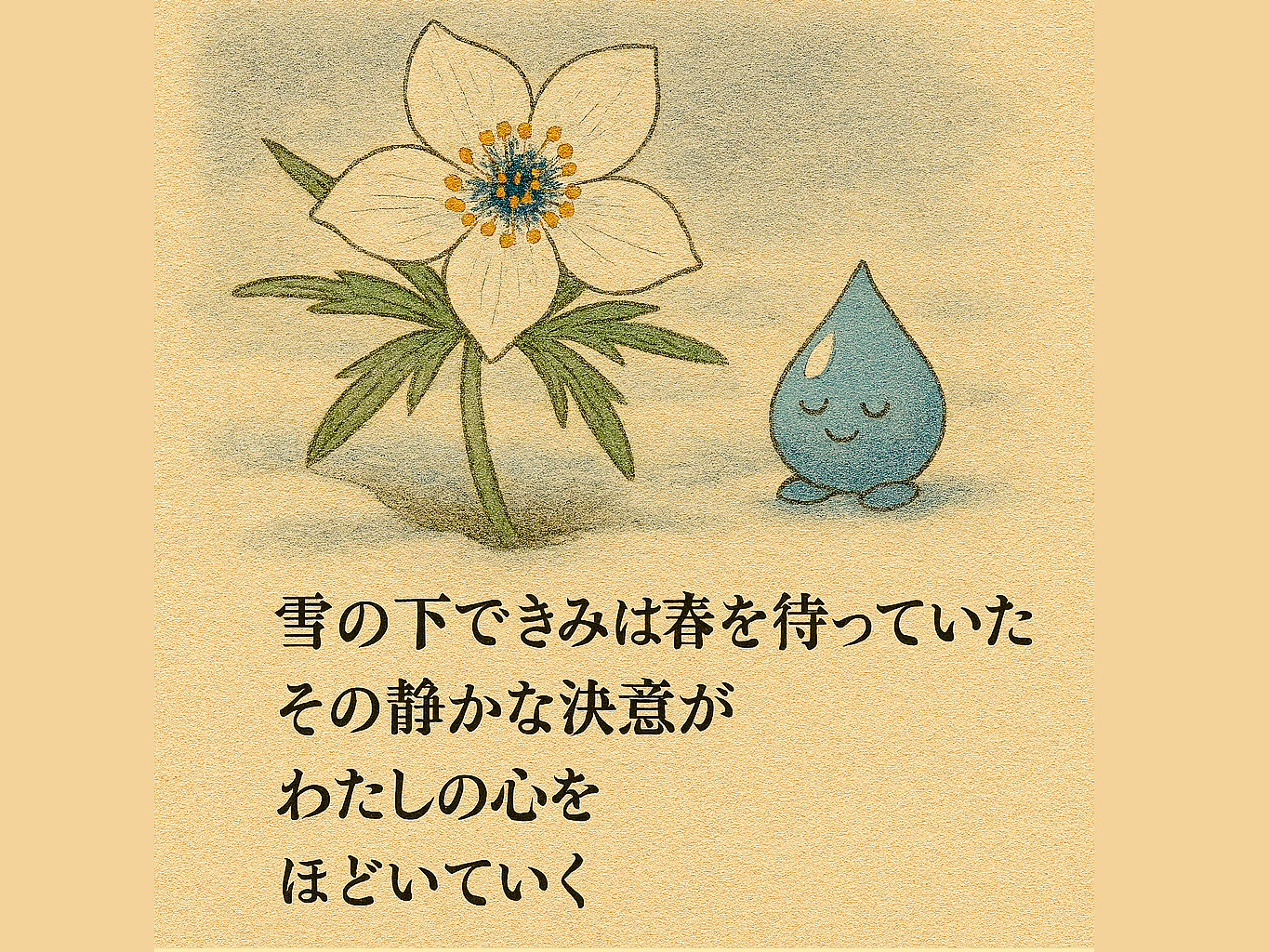 セツブンソウ | Eranthis pinnatifida | かぎけん花図鑑