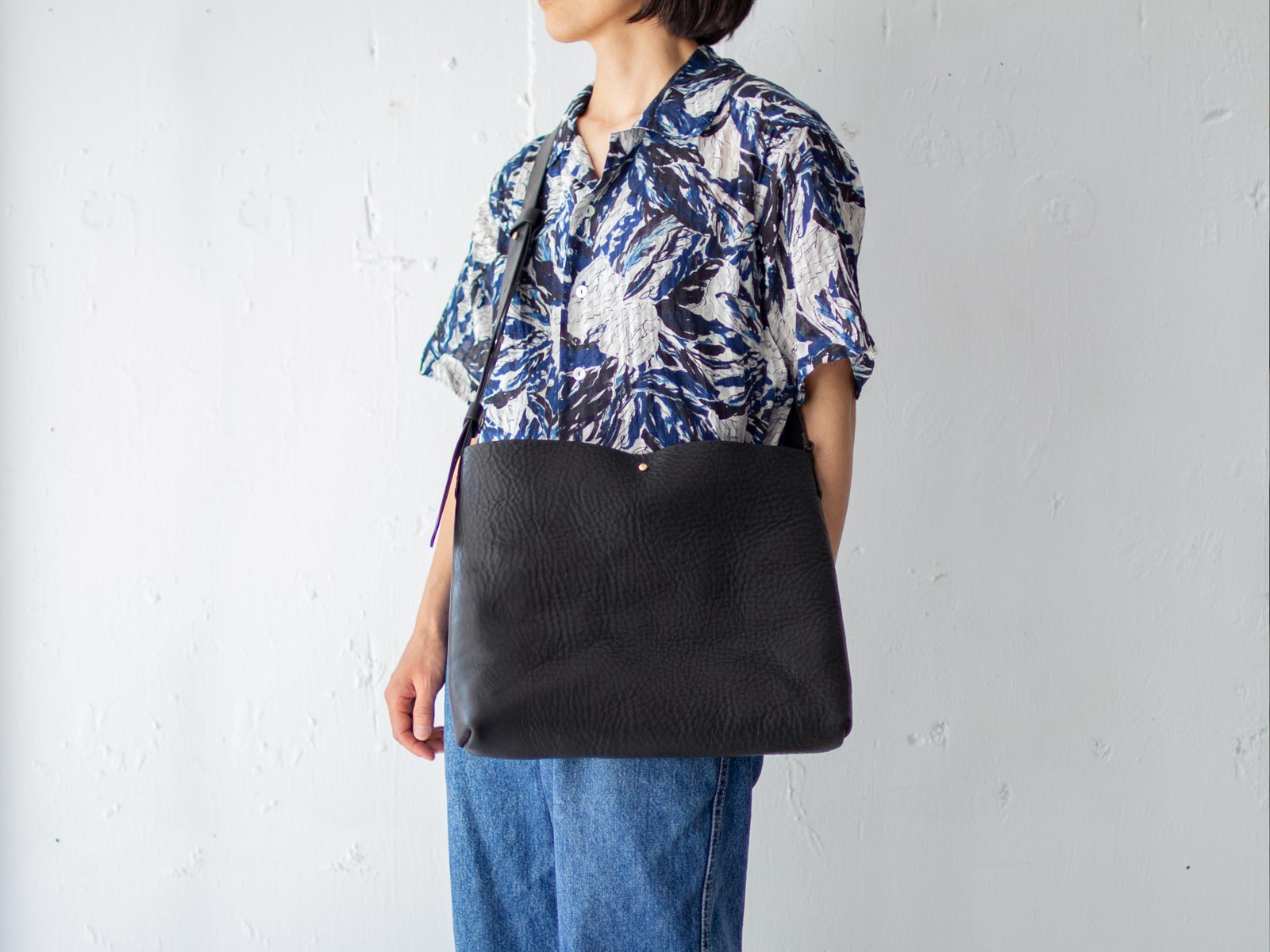 横トリムバッグ M |analogico（アナロジコ）