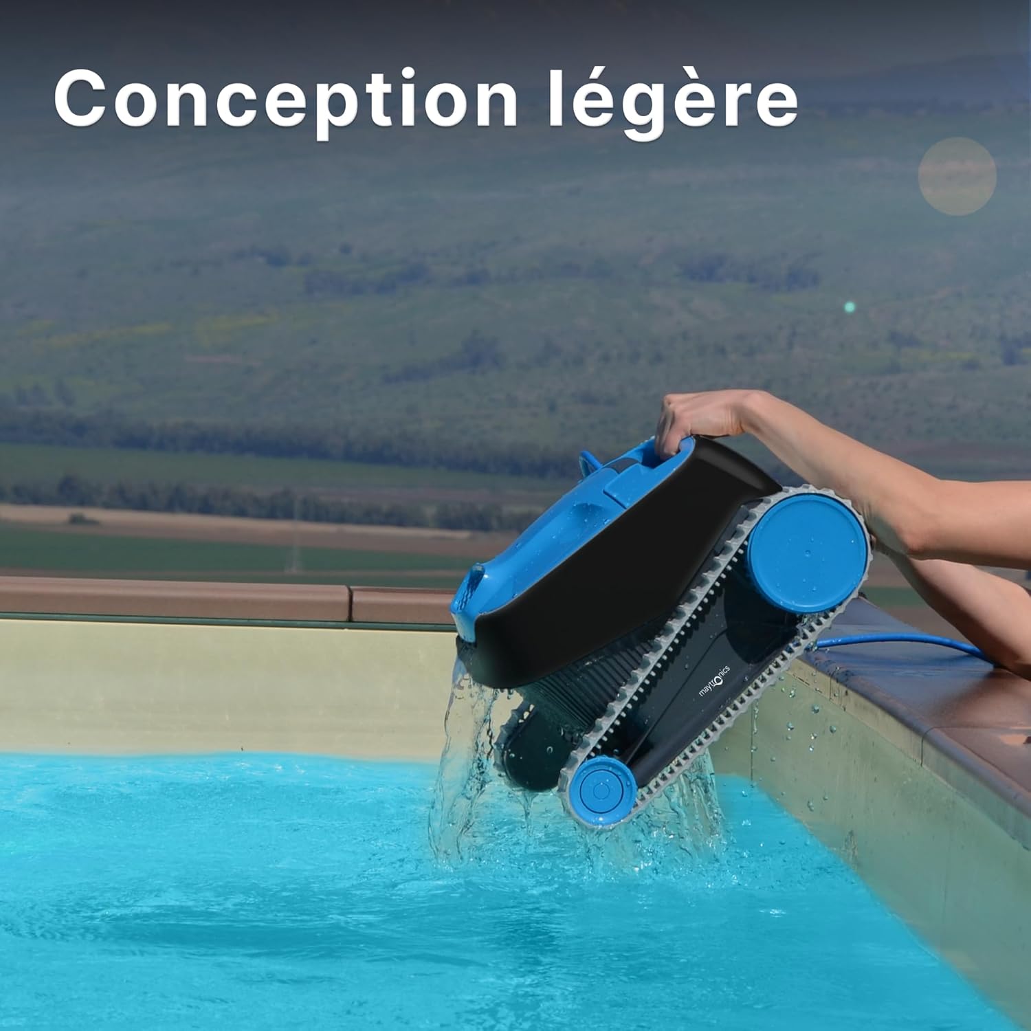 電動プール清掃ロボット | 購入 | Leobotics