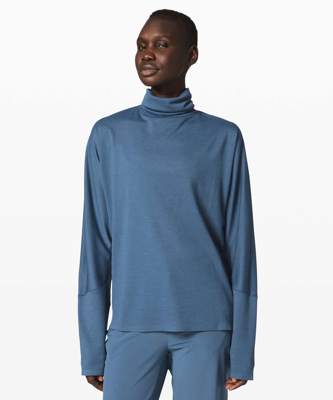 Lululemon Moraine Turtleneck *lululemon lab - Oil Slick Blue