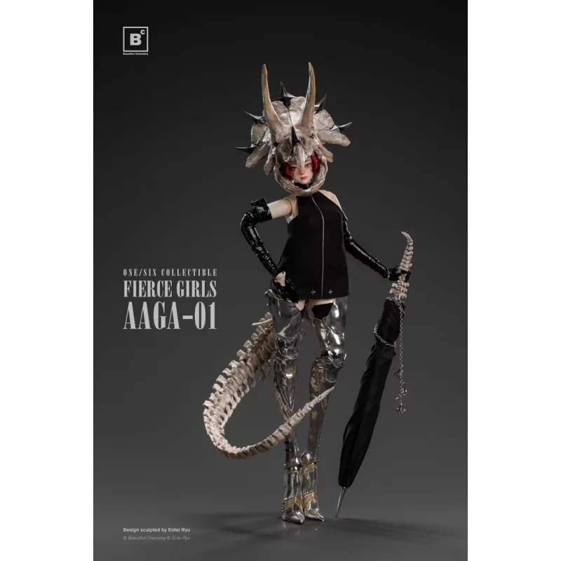 Fierce Girls Aaga-01 Bone Girl / Triceratops Beautiful Chemistry