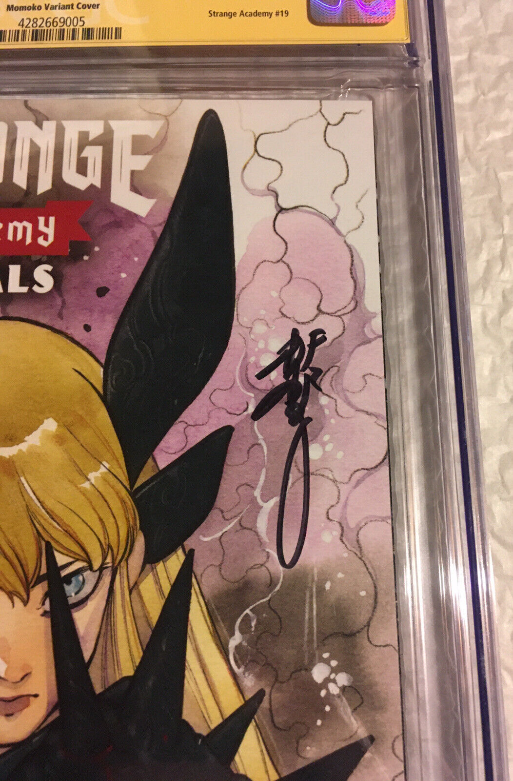 1:50 Momoko Variant SIGNED Strange Academy Finals #1 (Legacy #19