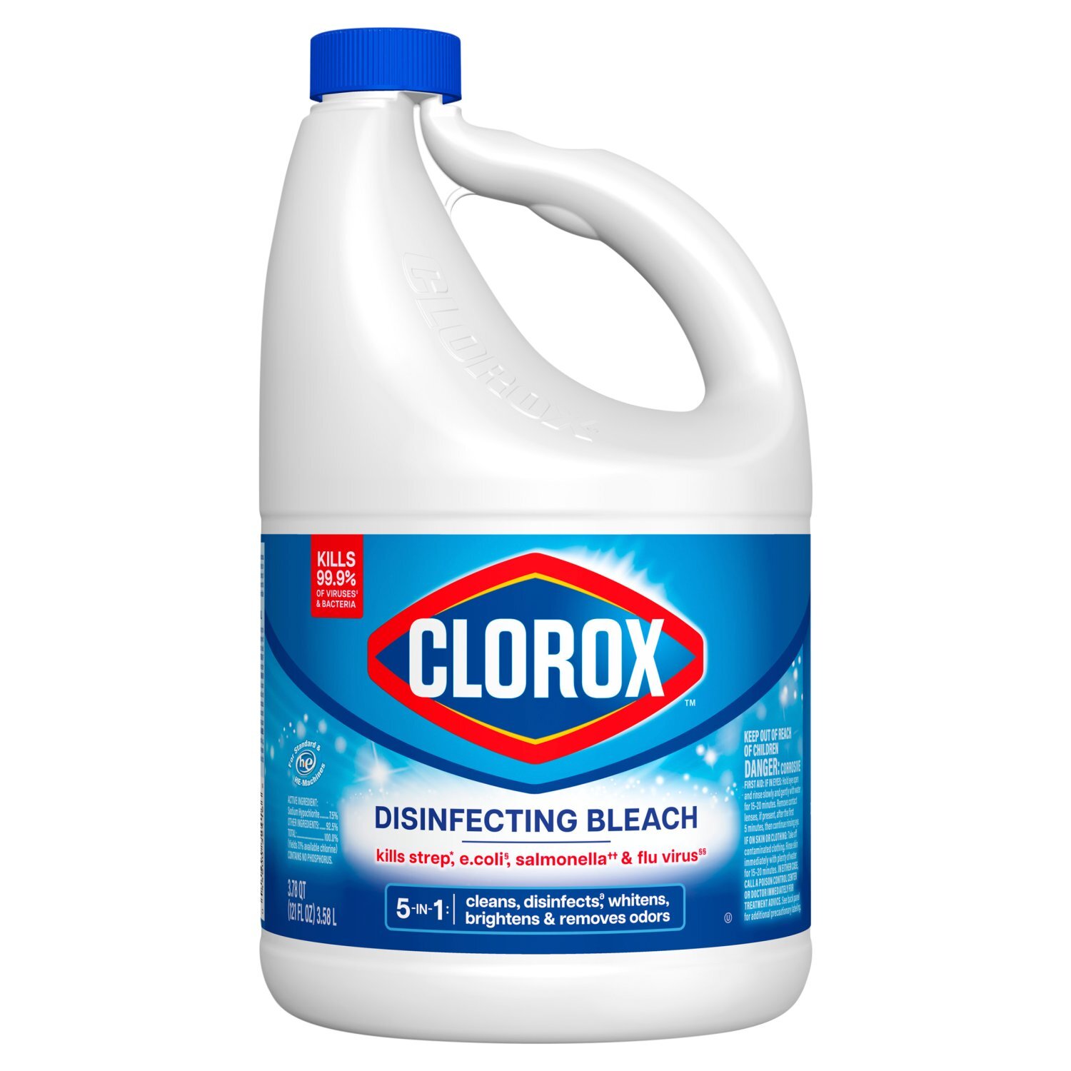 Clorox Disinfecting Bleach, 121 fl oz - Price Rite
