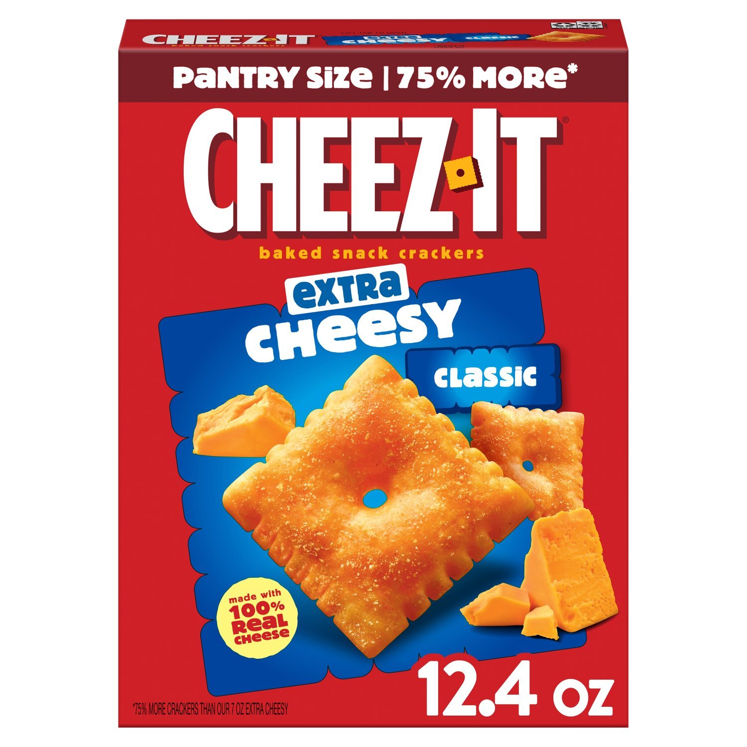 Cheez-It Duoz Jalapeño & Cheddar Jack Baked Snack Crackers, 12.4