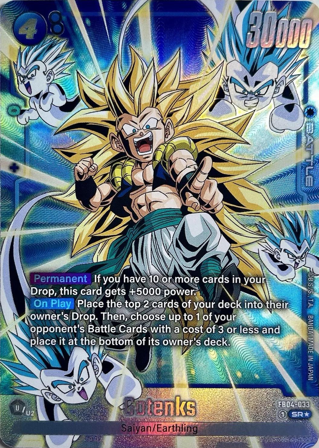 Gotenks [Alternate Art] FB04-033 Prices | Dragon Ball Fusion World