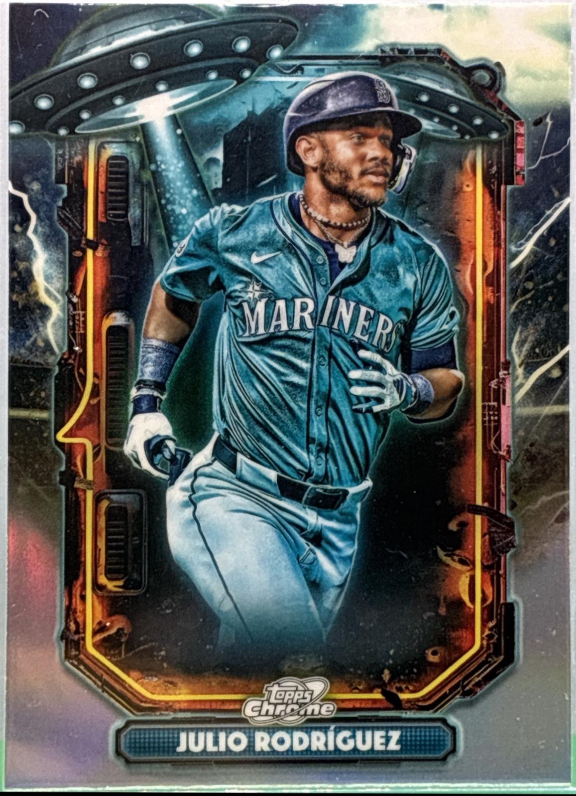 Julio Rodriguez #ET-12 Prices | 2025 Topps Cosmic Chrome