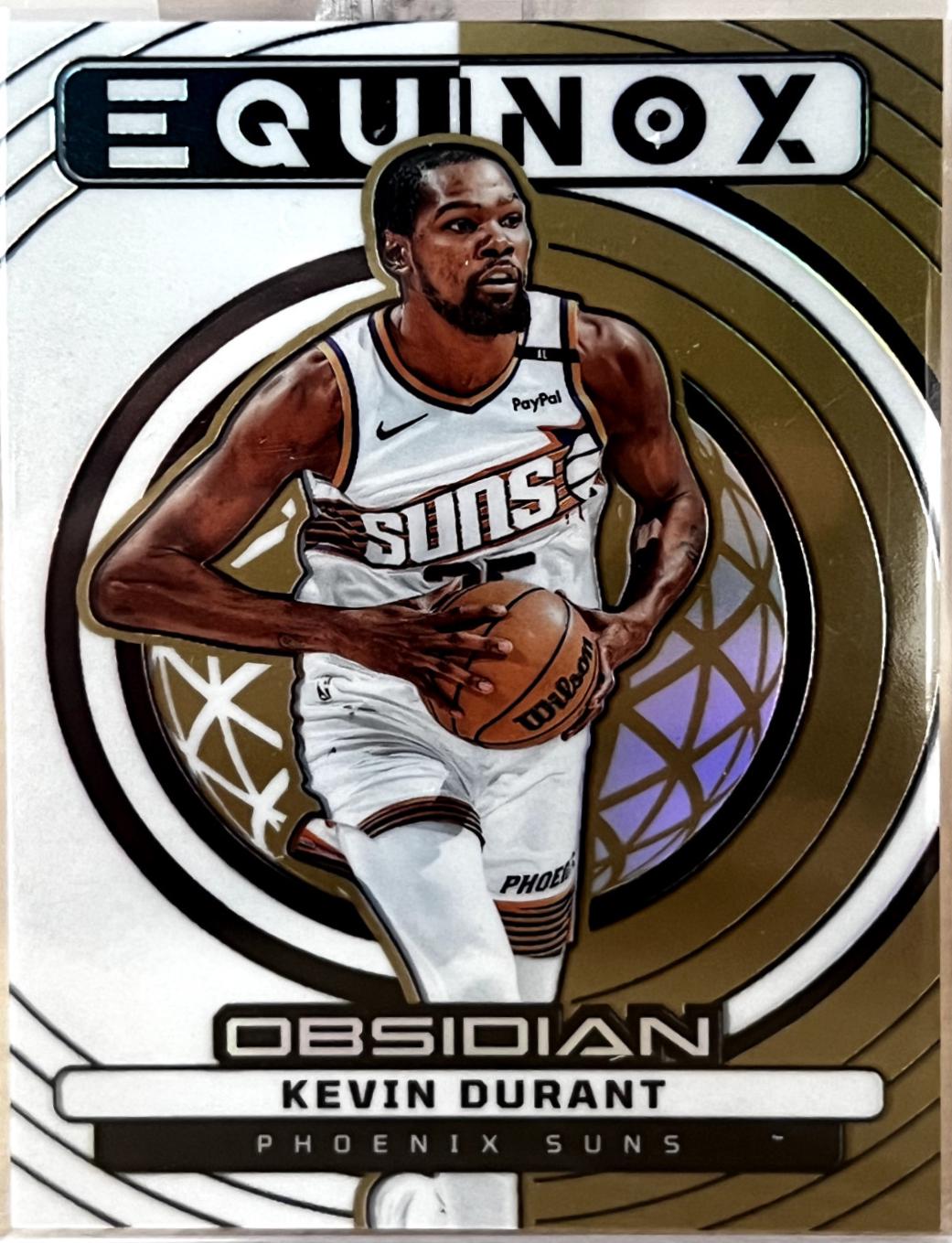 Kevin Durant [Electric Etch Bronze Flood] #12 Prices | 2024 Panini